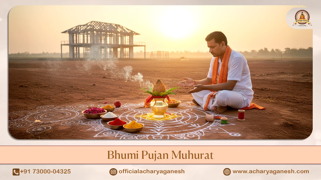 Bhumi Pujan Muhurat Time